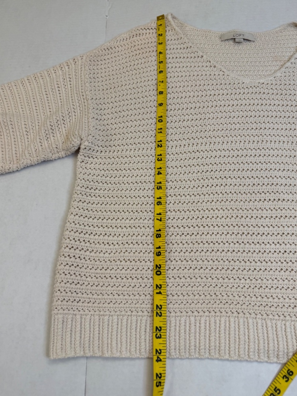 Loft 100% Cotton Top Size Large - Picture 7 of 7